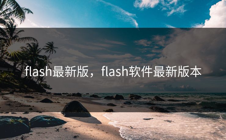 flash最新版，flash软件最新版本